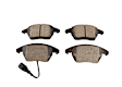 2011 Volkswagen CC - Front Ceramic Brake Pad Set, 2.0L 4Cyl, Quietcast Premium Series