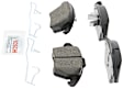 2011 Volkswagen CC - Front Ceramic Brake Pad Set, 2.0L 4Cyl, Quietcast Premium Series