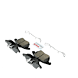 2014 Volkswagen Beetle - Front Ceramic Brake Pad Set, QuietCast Series