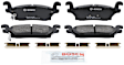 2006 Hummer H3 - Rear Ceramic Brake Pad Set, 3.5L 5Cyl, Quietcast Premium Series
