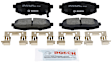 2012 Subaru Outback - Rear Ceramic Brake Pad Set, 3.6L 6Cyl, Quietcast Premium Series