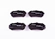 2010 Kia Forte - Rear Ceramic Brake Pad Set, 2.4L 4Cyl, Quietcast Premium Series