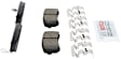 2010 Kia Forte - Rear Ceramic Brake Pad Set, 2.4L 4Cyl, Quietcast Premium Series