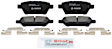 2011 Lincoln MKZ - Rear Ceramic Brake Pad Set, 3.5L 6Cyl, Quietcast Premium Series
