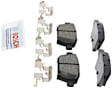 2011 Lincoln MKZ - Rear Ceramic Brake Pad Set, 3.5L 6Cyl, Quietcast Premium Series