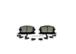2011 Lexus CT200h - Front Ceramic Brake Pad Set, Quietcast Premium Series