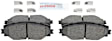 BC1211 Front Quietcast Premium Series Ceramic Brake Pad Set