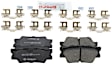 BC1212 Rear Quietcast Premium Series Ceramic Brake Pad Set