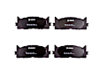 2007 Toyota Camry - Front Ceramic Brake Pad Set, Without Spreading Fingers Pad Clips, Quietcast Premium Series