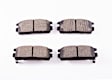 2008 Saturn Vue - Rear Ceramic Brake Pad Set, 3.5L 6Cyl, Quietcast Premium Series