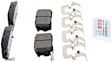 2008 Saturn Vue - Rear Ceramic Brake Pad Set, 3.5L 6Cyl, Quietcast Premium Series