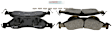 BC1278 Front Quietcast Premium Series Ceramic Brake Pad Set