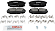 BC1304 Rear QuietCast Series Ceramic Brake Pad Set