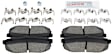BC1304 Rear QuietCast Series Ceramic Brake Pad Set
