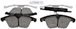 2013 Land Rover LR2 - Front Ceramic Brake Pad Set, 2.0L 4Cyl, Quietcast Premium Series