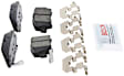 2012 Kia Optima - Rear Ceramic Brake Pad Set, QuietCast Series