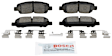 2011 Toyota Highlander - Rear Ceramic Brake Pad Set, 2.7L 4Cyl, Quietcast Premium Series