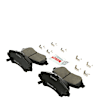 2008 Dodge Grand Caravan - Front Ceramic Brake Pad Set, 3.8L 6Cyl, QuietCast Series