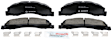 BC1328 Front Quietcast Premium Series Ceramic Brake Pad Set