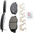 BC1332 Front Quietcast Premium Series Ceramic Brake Pad Set