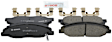 BC1332 Front Quietcast Premium Series Ceramic Brake Pad Set