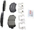 2013 Nissan Rogue - Front Ceramic Brake Pad Set, 2.5L 4Cyl, Quietcast Premium Series