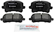 BC1348 Rear Ceramic Brake Pad Set