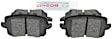 BC1348 Rear Ceramic Brake Pad Set