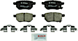 BC1354 Rear Quietcast Premium Series Ceramic Brake Pad Set