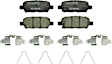 2013 Nissan Sentra - Rear Ceramic Brake Pad Set