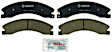 BC1411 Quietcast Premium Series Ceramic Brake Pad Set