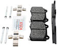 2014 Tesla Model S - Rear Ceramic Brake Pad Set, Quietcast Premium Series