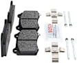 2014 Tesla Model S - Rear Ceramic Brake Pad Set, Quietcast Premium Series