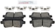 BC1430A Rear QuietCast Series Ceramic Brake Pad Set