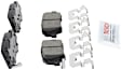 BC1439 Rear QuietCast Series Ceramic Brake Pad Set