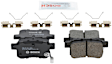 BC1451 Rear QuietCast Series Ceramic Brake Pad Set