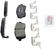 2019 Ford Fiesta - Front Ceramic Brake Pad Set, 1.6L 4Cyl, Naturally Aspirated