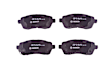2019 Ford Fiesta - Front Ceramic Brake Pad Set, 1.6L 4Cyl, Naturally Aspirated