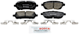 2011 Mazda 2 - Front Ceramic Brake Pad Set, 1.5L 4Cyl, QuietCast Series