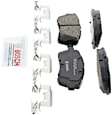 2011 Mazda 2 - Front Ceramic Brake Pad Set, 1.5L 4Cyl, QuietCast Series
