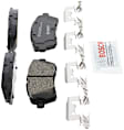 2011 Mazda 2 - Front Ceramic Brake Pad Set, 1.5L 4Cyl, QuietCast Series