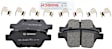 BC1456 Rear QuietCast Series Ceramic Brake Pad Set