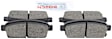 BC1468 Rear Quietcast Premium Series Ceramic Brake Pad Set