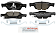 2013 Dodge Durango - Rear Ceramic Brake Pad Set, 3.6L 6Cyl, RWD, Quietcast Premium Series