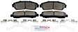 BC1521 Front Quietcast Premium Series Ceramic Brake Pad Set