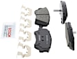 2015 Kia Forte Koup - Ceramic Brake Pad Set, Front Wheel Drive, Quietcast Premium Series