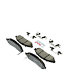 2014 Nissan NV200 - Front Ceramic Brake Pad Set, QuietCast Series