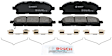 2017 Nissan Quest - Front Ceramic Brake Pad Set, 3.5L 6Cyl, QuietCast Series