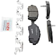BC1592 Front Quietcast Premium Series Ceramic Brake Pad Set