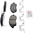 BC1592 Front Quietcast Premium Series Ceramic Brake Pad Set